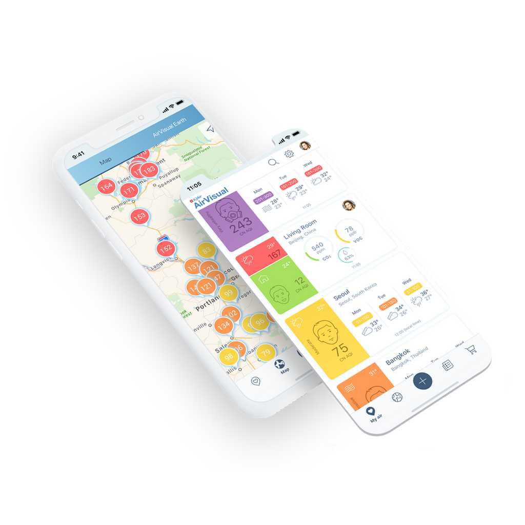 AirVisual Pro Air Quality Monitor apps