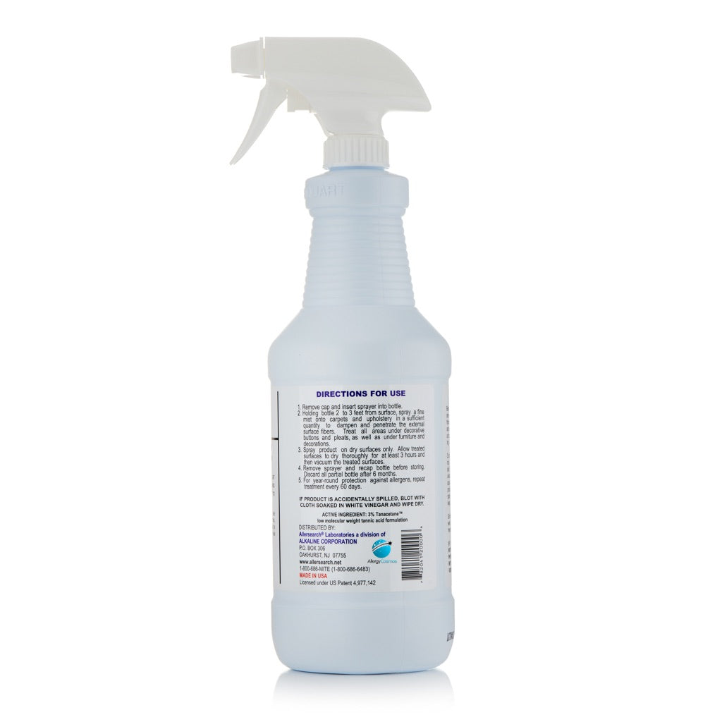 ADS Anti-Allergen Dust Spray, directions