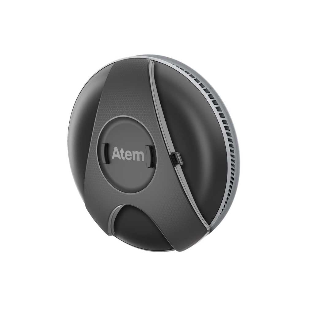 Atem Car air purifier Back-Side View