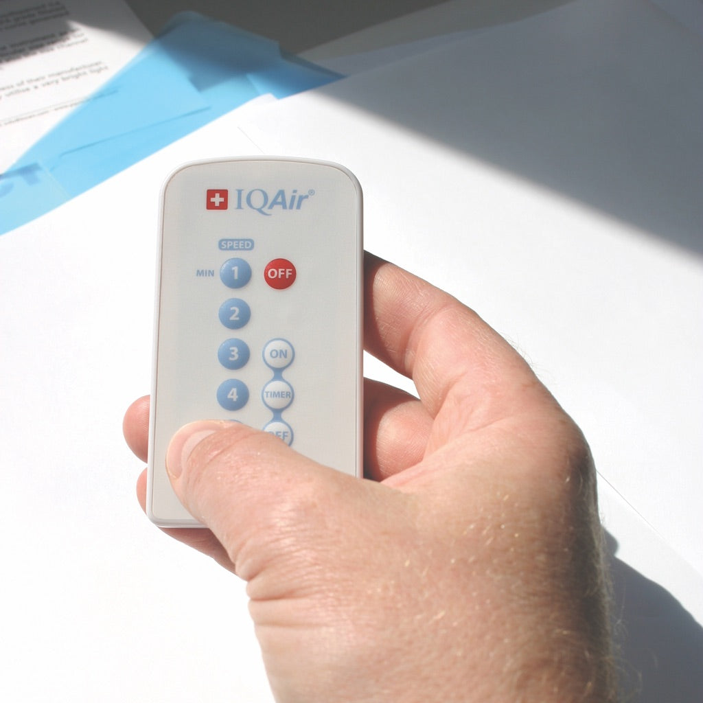 IQAir HealthPro and GC Remote Control