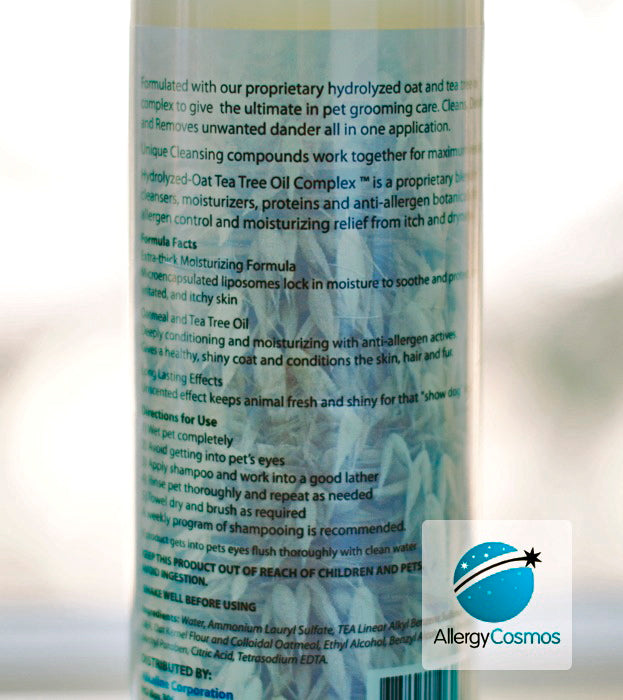 Pet+ Oatmeal Anti-Allergen Shampoo back