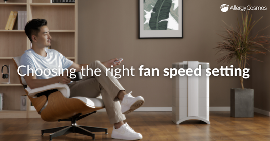 Choosing the right fan speed setting for your air purifier