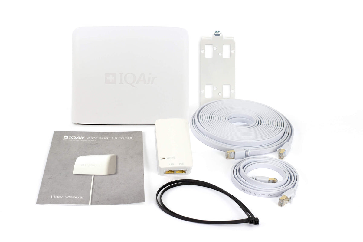 IQAir AirVisual Outdoor Air Quality Monitor | Allergy Cosmos
