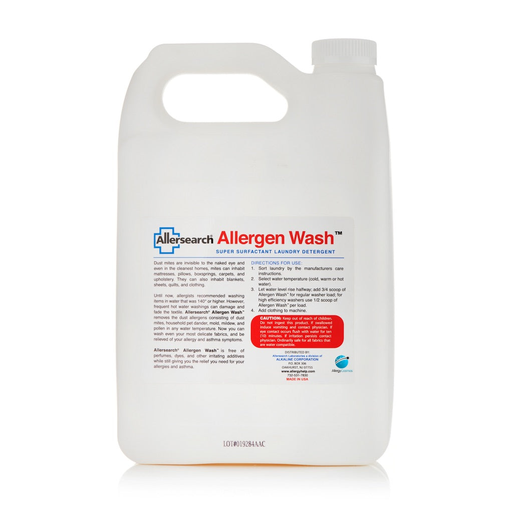Allersearch Allergen Laundry Wash  instructions