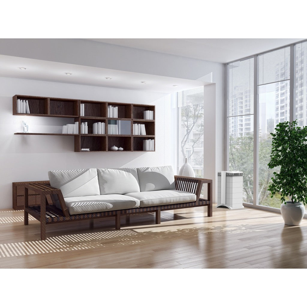 IQAir HealthPro 250 Air Purifier living room