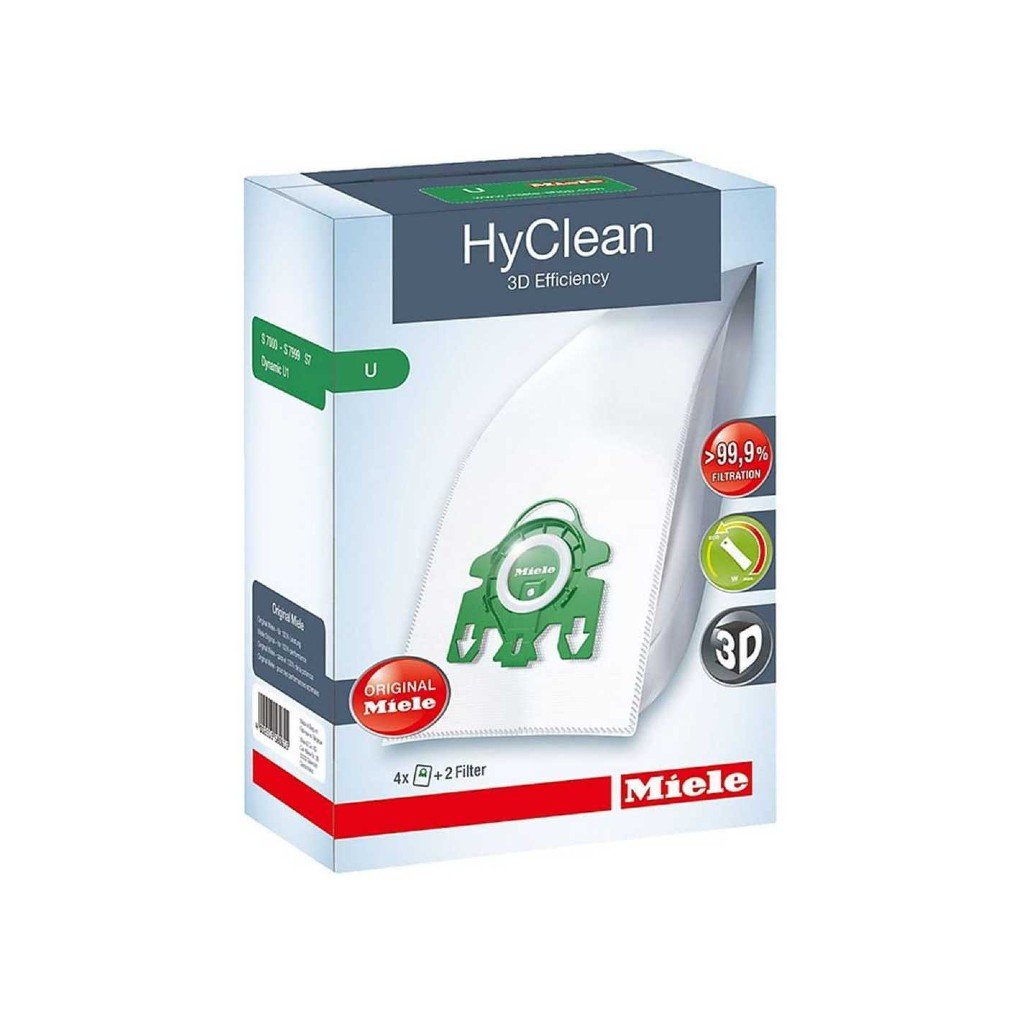 Miele U Hyclean bags | Air Filtration Products | Allergy Cosmos